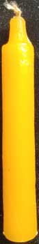 9/16" Orange chime candle 20pk